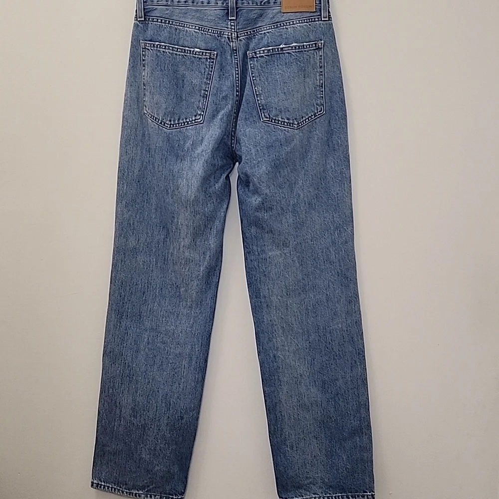 Aritzia 100% Cotton  Denim Forum The '90S Iggy Lo-Rise Baggy Jeans Size 27 - Picture 9 of 16